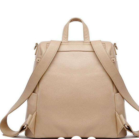 Luli Bebe- Monaco Diaper Bag-Latte Brown - Picture 7 of 14